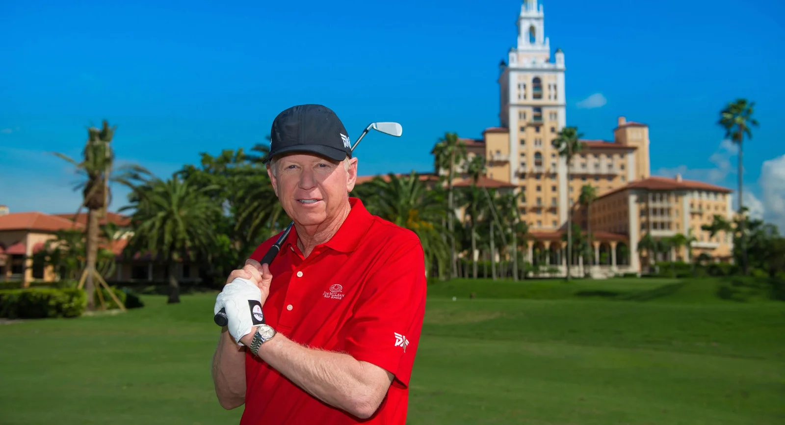 Jim McLean golf instructor and Golf School facility at the Biltmore Hotel in Coral Gables Miami